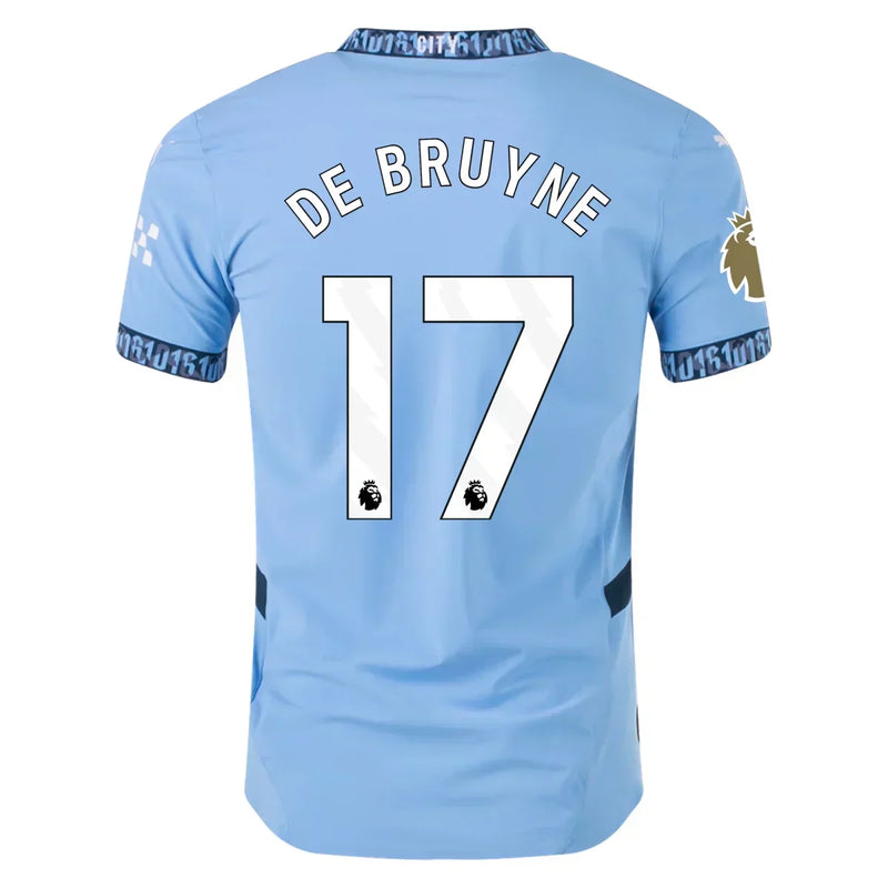 Kevin De Bruyne Manchester City 24/25 Player [Slim Fit] I Home Jersey - PUMA