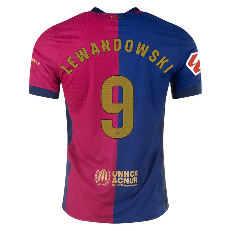 Robert Lewandowski Barcelona 24/25 Player [Slim Fit] I Home Jersey - Nike