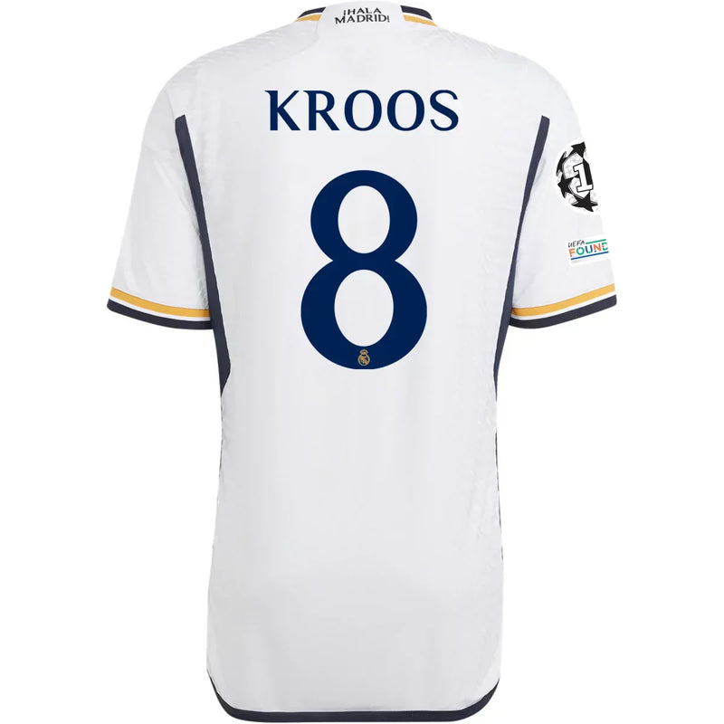 Toni Kroos Real Madrid 23/24 Player [Slim Fit] I Home Jersey - Adidas