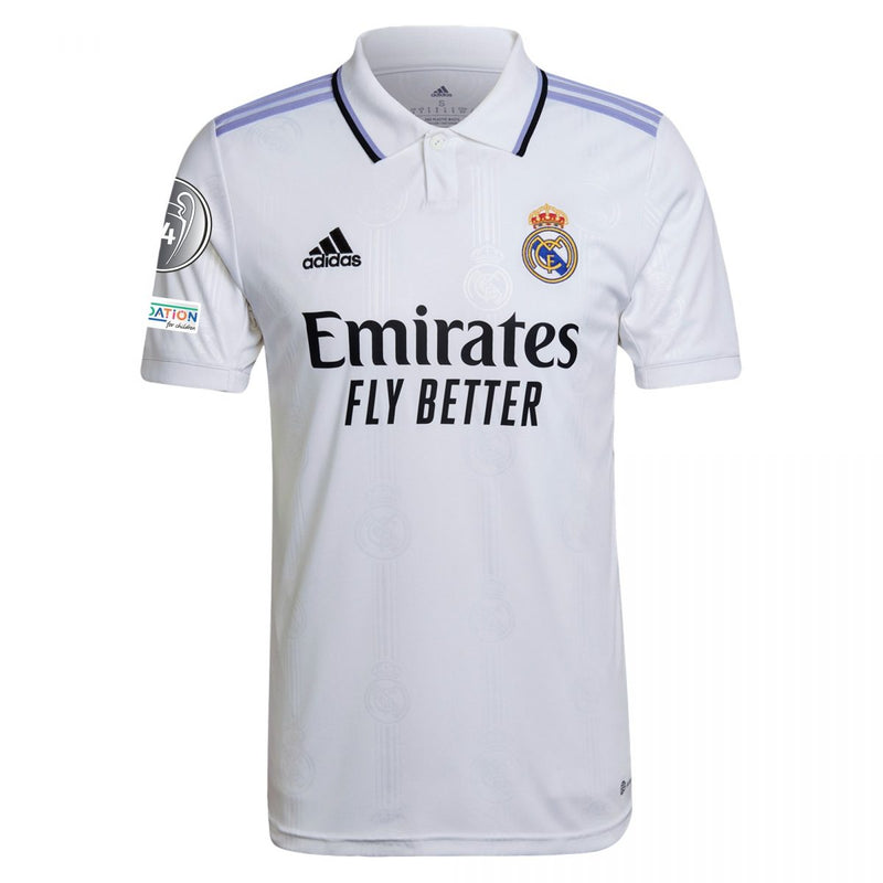 David Alaba Real Madrid 22/23 UCL I Home Jersey - Adidas