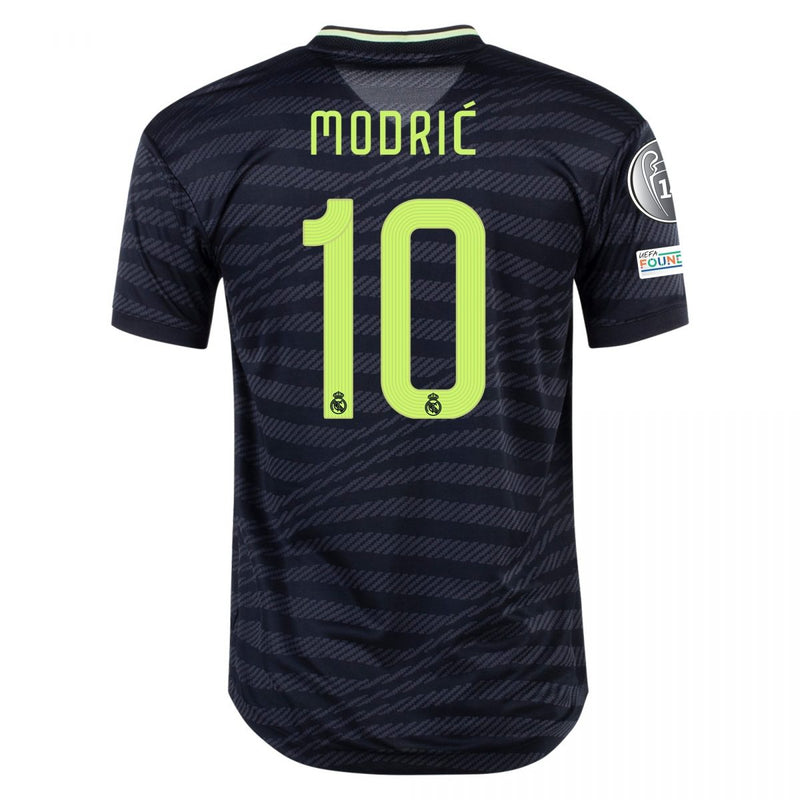 Luka Modrić Real Madrid 22/23 Player [Slim Fit] UCL III Third Jersey - Adidas