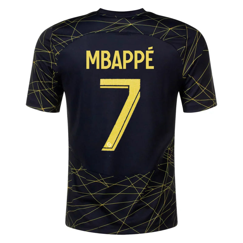 Kylian Mbappé Paris Saint-Germain (PSG) 22/23 IV Fourth Jersey - Nike