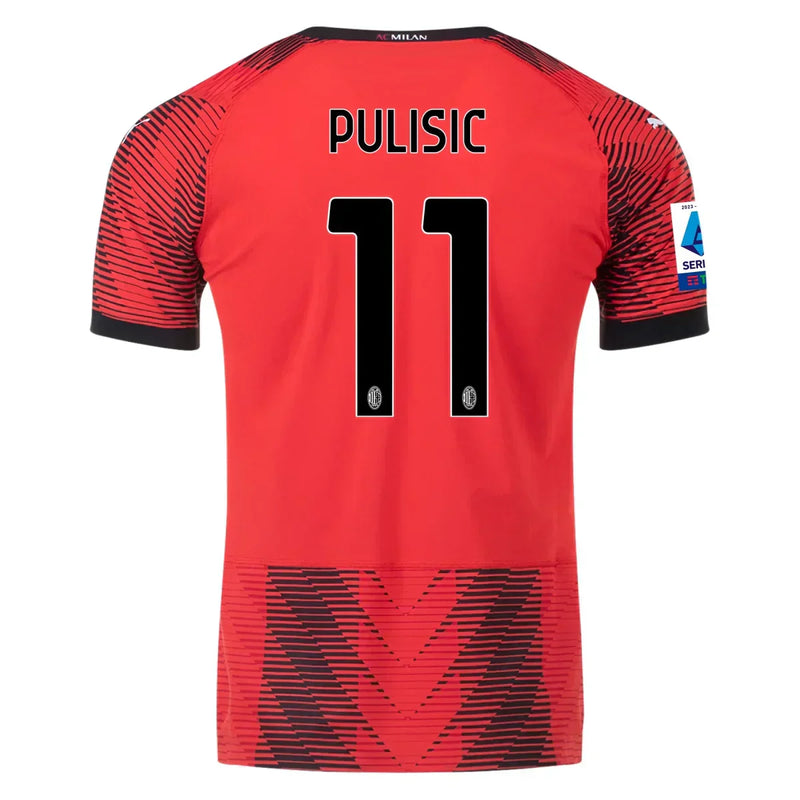 Christian Pulisic AC Milan 23/24 Player [Slim Fit] I Home Jersey - PUMA