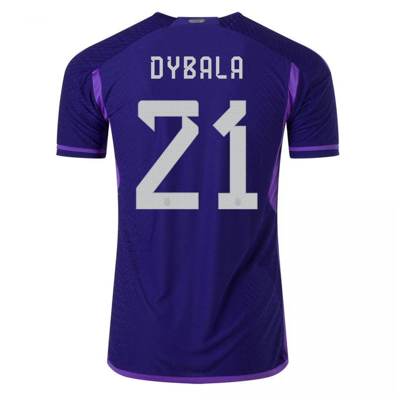 Paulo Dybala Argentina 22/23 Player [Slim Fit] II Away Jersey - Adidas