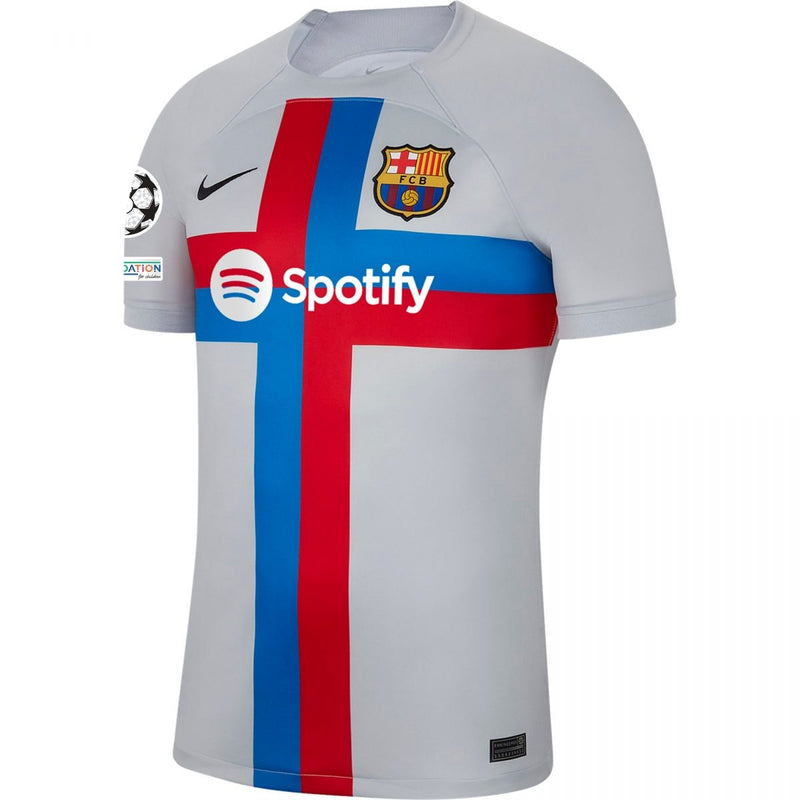 Gavi Barcelona 22/23 Player [Slim Fit] III Third Jersey - Nike