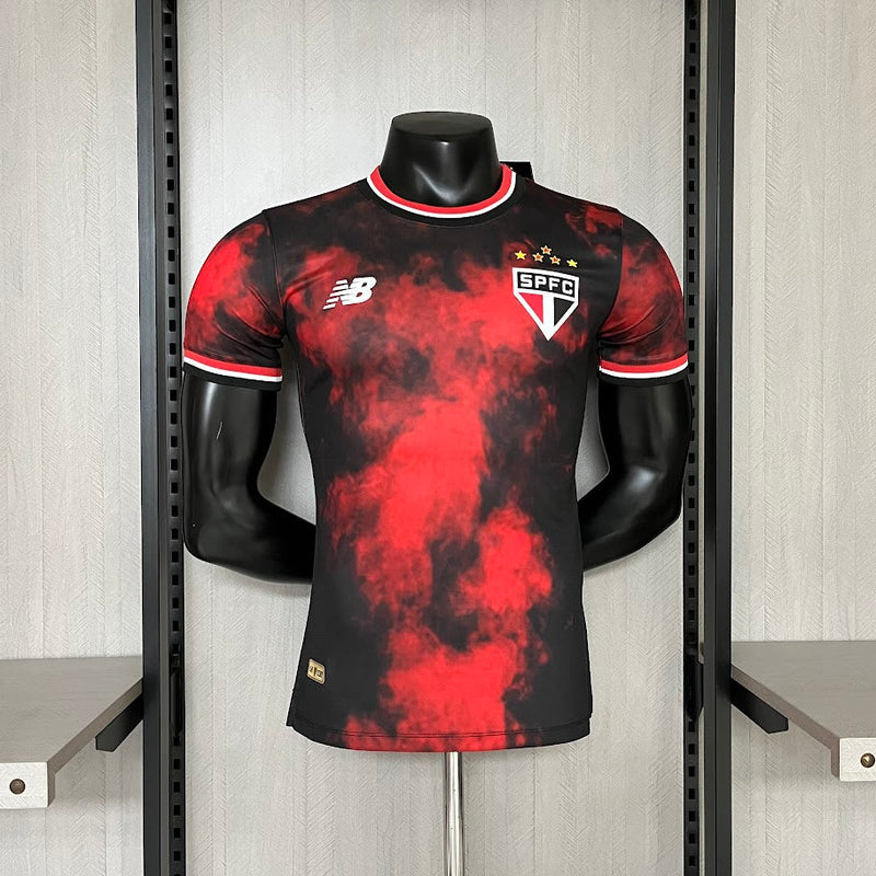 Sao Paulo 24/25 Commemorative Player [Slim Fit] Black Jersey - New Balance