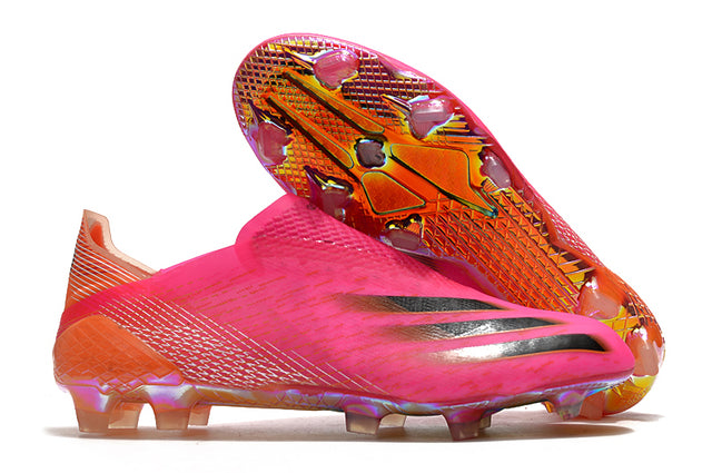 Campo X Ghosted FG Pink/Orange Football Boots