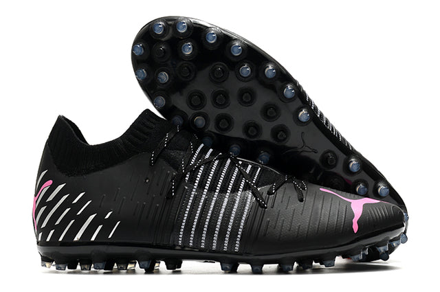 Society Future Z FG Black/Pink Football Boots - Low