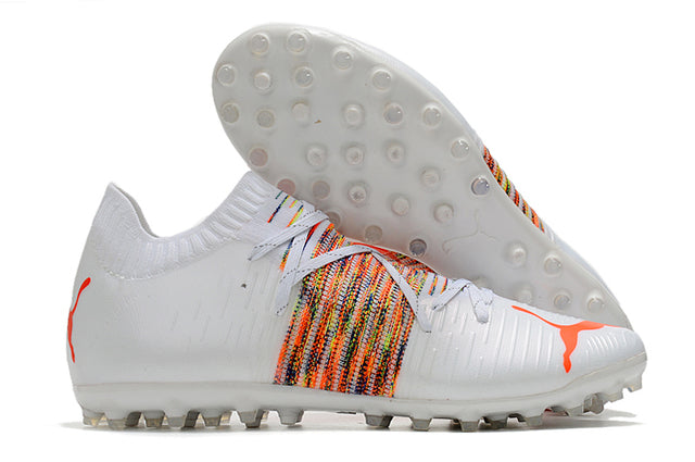 Society Future Z FG Football Boot White/Orange - Low