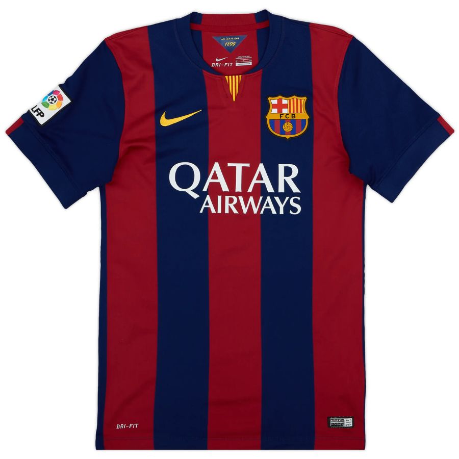 BRINDE-2024-11-22T173230.185_9e3ec003-a478-49cc-8af9-6204a46b7fcc Barcelona Home Retro Jersey 2014/15 - Image 1