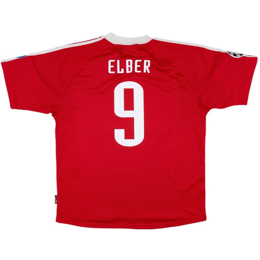 BRINDE-2024-11-22T184441.722 Elber #9 Bayern Munich Home Retro Jersey 2001/02 - Image 1