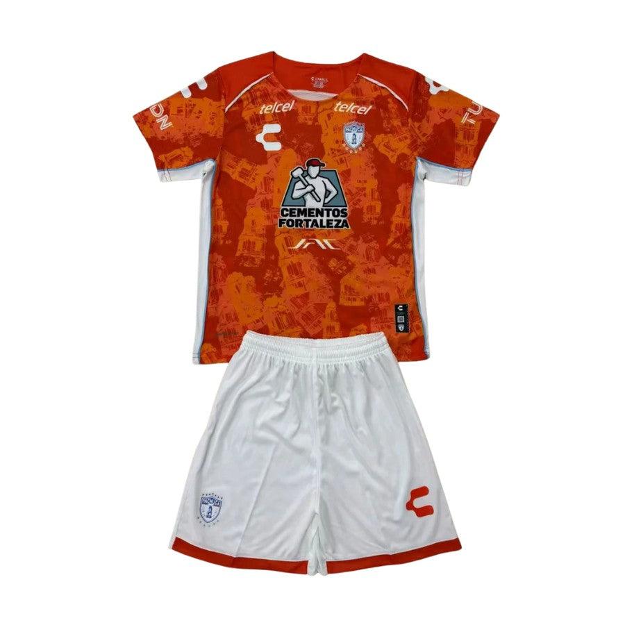 BRINDE-2025-03-19T153337.543 Kids Kit Pachuca Away Fan Jersey 2024/25 - Image 1