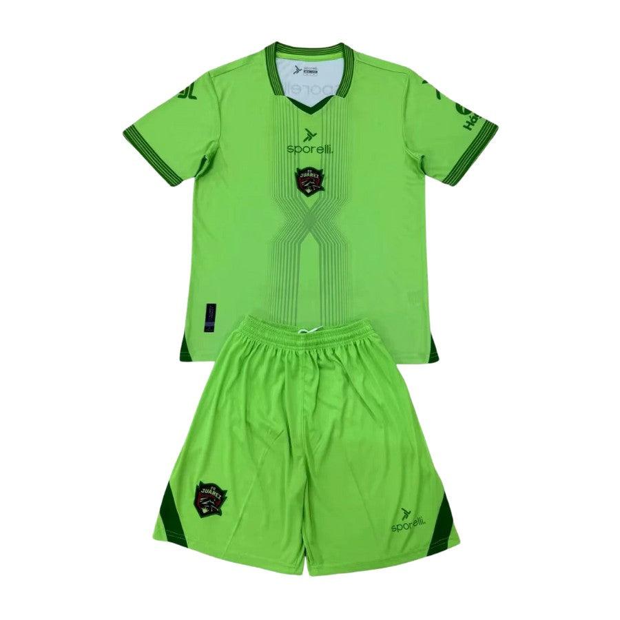 BRINDE-2025-03-19T201224.321 Kids Kit Juárez Home Fan Jersey 2024/25 - Image 1