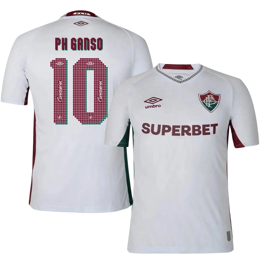 CopiadeTextodoseuparagrafo_71 Fluminense PH GANSO 10 Away Fan Jersey 2025/26 - Image 1