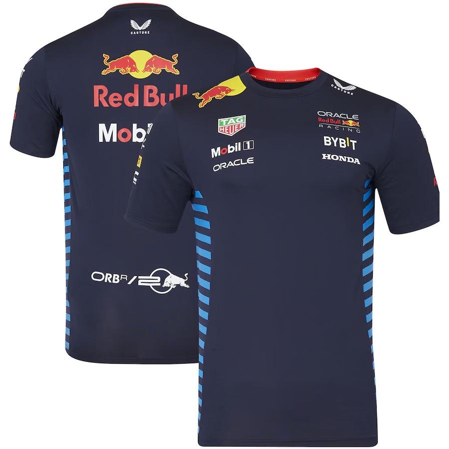 Textodoseuparagrafo-2025-04-04T204912.819 Red Bull Racing 2024 Team Set Up T-Shirt Formula 1 F1 Formula One - Image 1