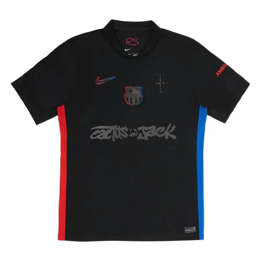 Textodoseuparagrafo-2025-05-29T114053.402 Barcelona Travis Scott Away Fan Jersey 2025/26 Spotify and FC Barcelona Collab With Travis Scott on a Special Cactus Jack - Image 1