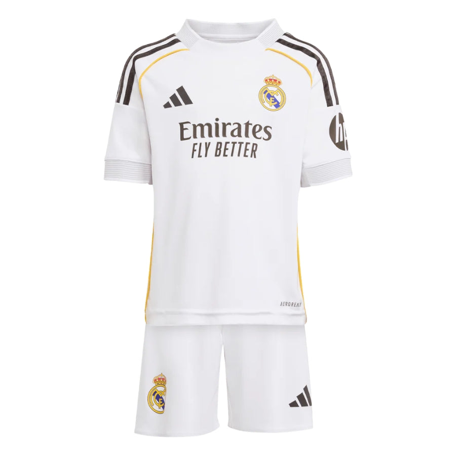 Textodoseuparagrafo-2025-06-06T173138.751 Kids Kit Real Madrid Home Fan Jersey 2025/26 - Image 1