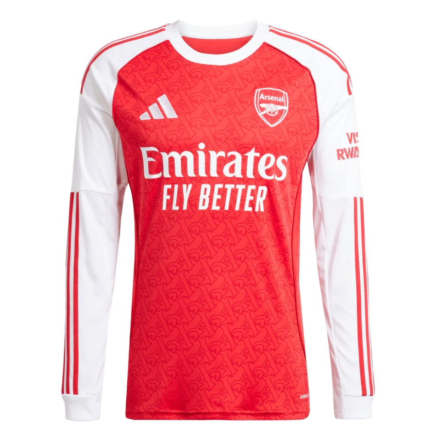 Textodoseuparagrafo-2025-06-06T180219.704 Arsenal Long Sleeve Home Fan Jersey 2025/26 - Image 1