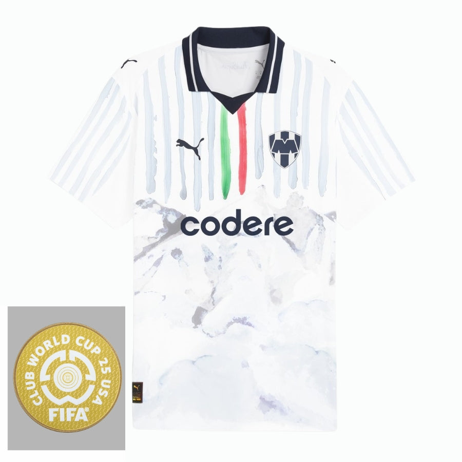 Textodoseuparagrafo-2025-06-17T014803.766 Rayados Monterrey Away Fan Jersey 2025/26 Patch Club World Cup - Image 1