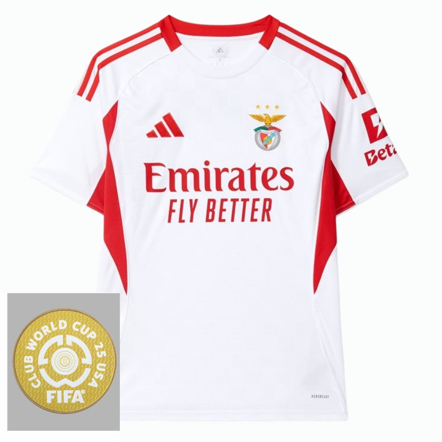 Textodoseuparagrafo-2025-06-17T015931.877 Benfica Third Fan Jersey 2025/26 Patch Club World Cup - Image 1