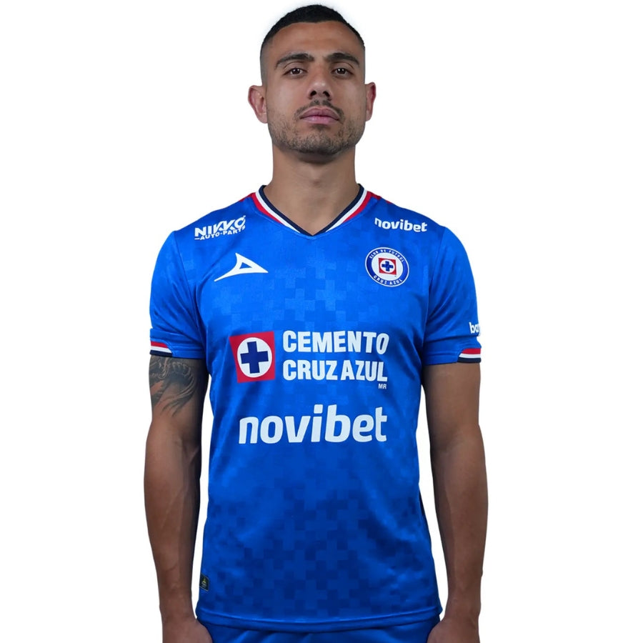 Textodoseuparagrafo-2025-07-21T000445.950 Cruz Azul Home Fan Jersey 2025/26 - Image 1