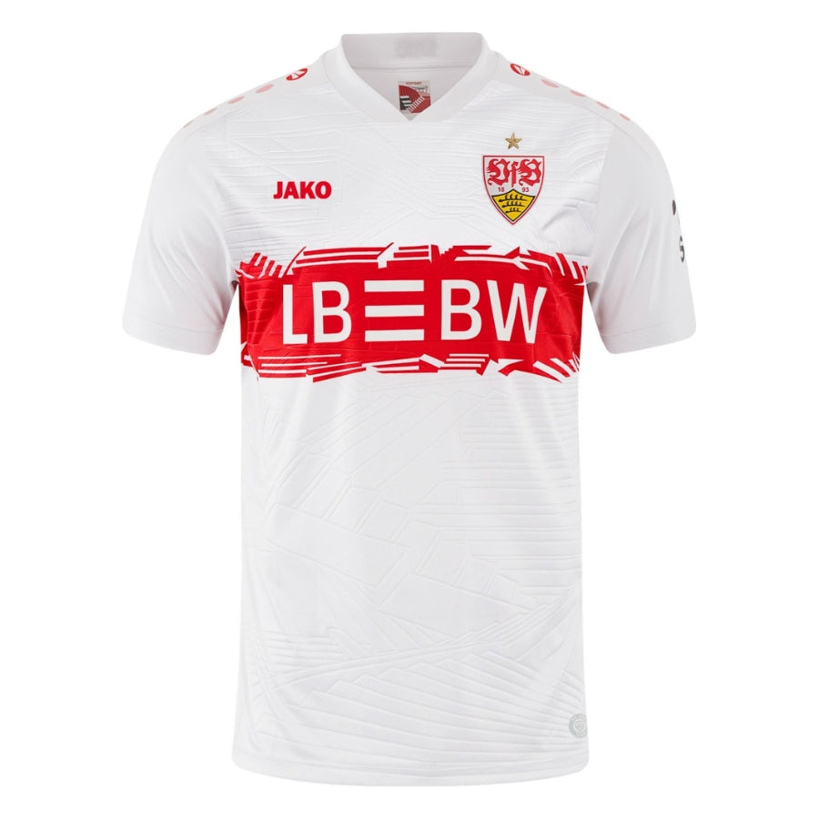 Textodoseuparagrafo-2025-07-24T211830.033 VfB Stuttgart Home Fan Jersey 2025/26 - Image 1