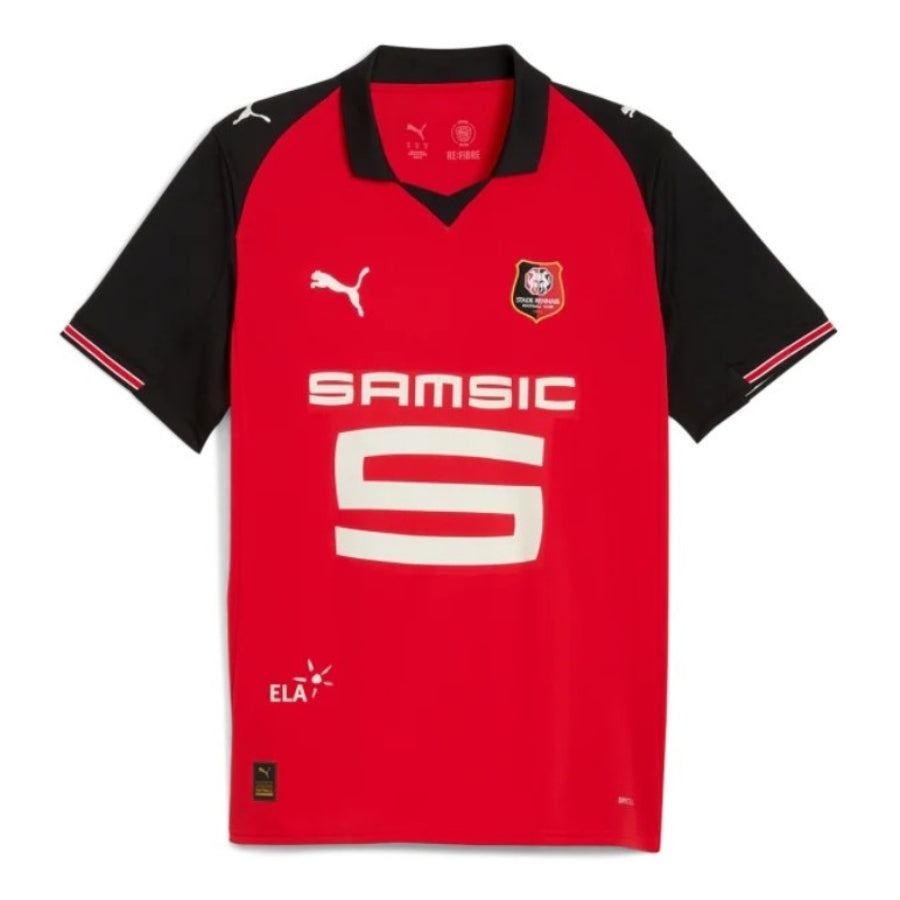 Textodoseuparagrafo-2025-07-24T215151.090 Stade Rennais Home Fan Jersey 2025/26 - Image 1