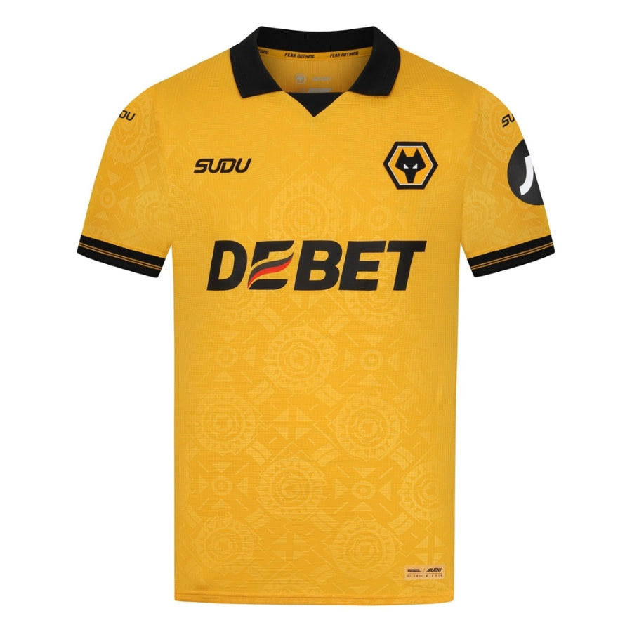 Textodoseuparagrafo-2025-07-24T222339.890 Wolves Home Fan Jersey 2025/26 Wolverhampton - Image 1