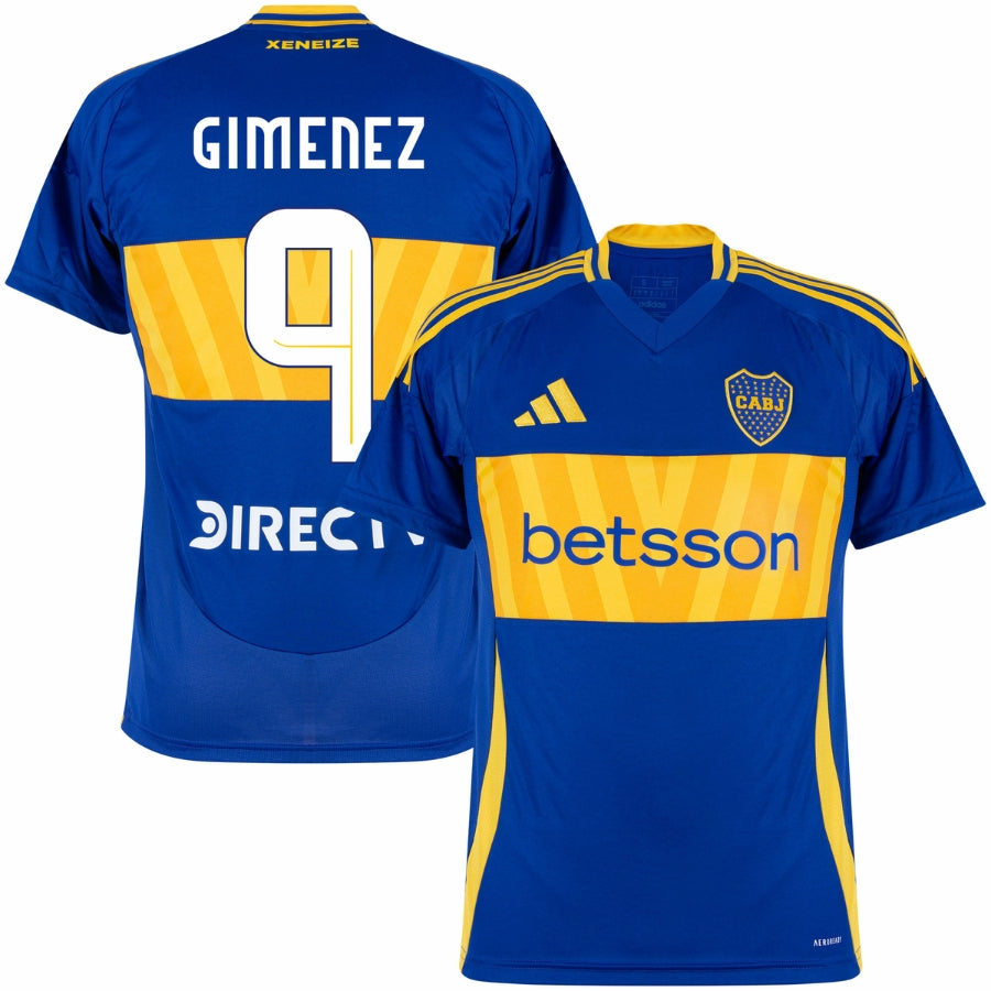Textodoseuparagrafo_68_11b647c7-1b57-4b18-9c06-de1c2c1fad5b Boca Juniors GIMENEZ #9 Home Fan Jersey 2024/25 - Image 1