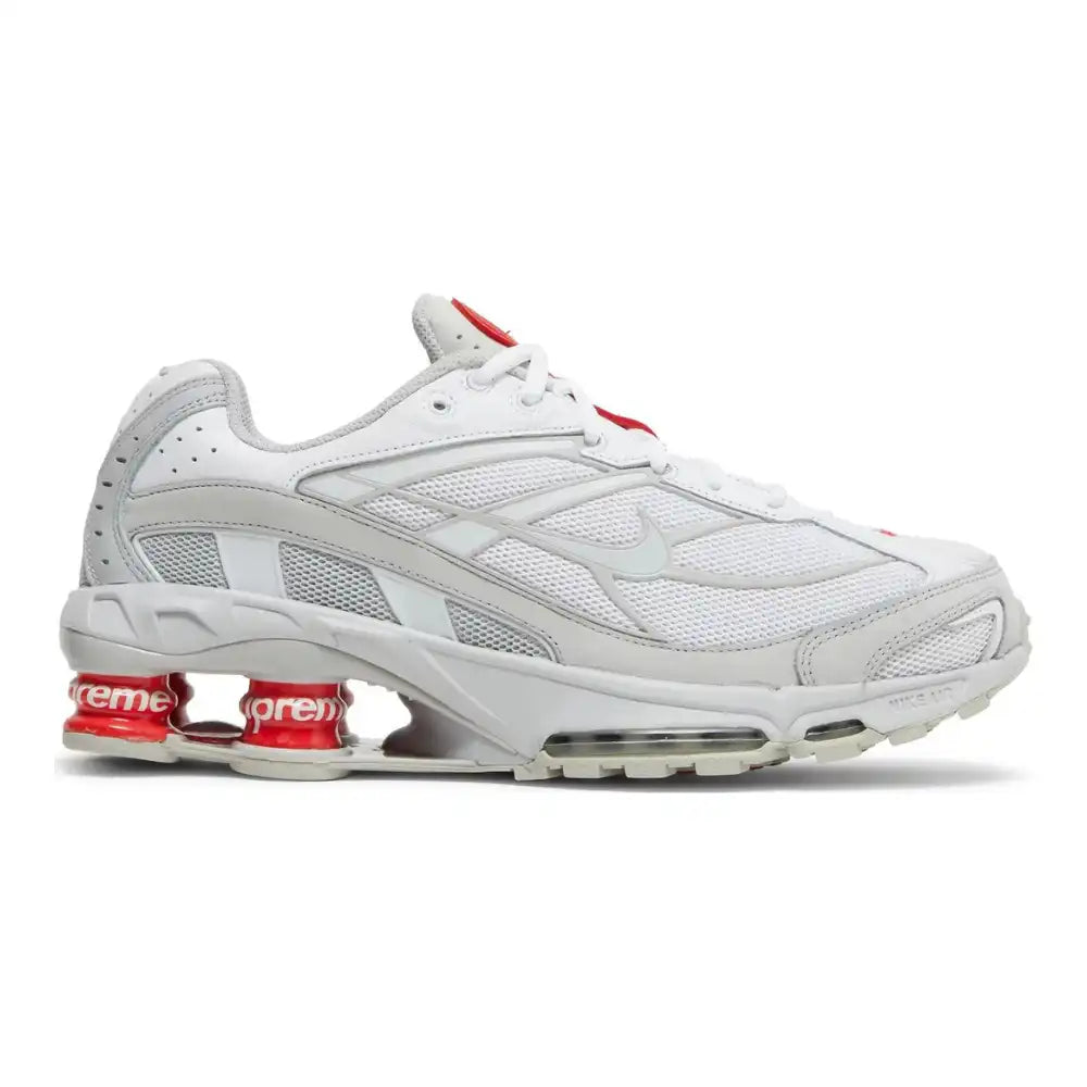 117202213450713 Supreme x Nike Shox Ride 2 White - Image 1