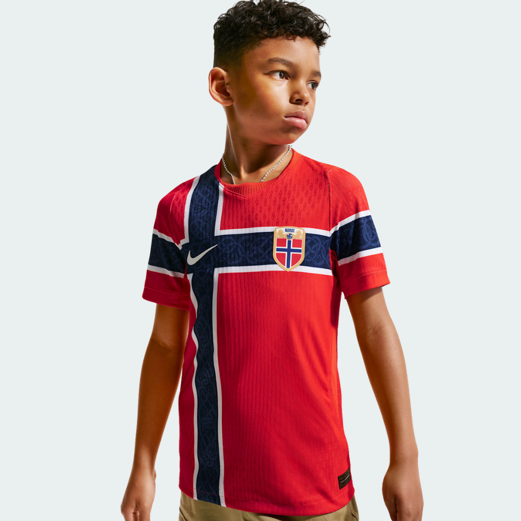 26_001d87ee-f86e-454a-aa7d-8ad61fca96b9 Camisa Infantil Noruega 2026/27 I - Image 1