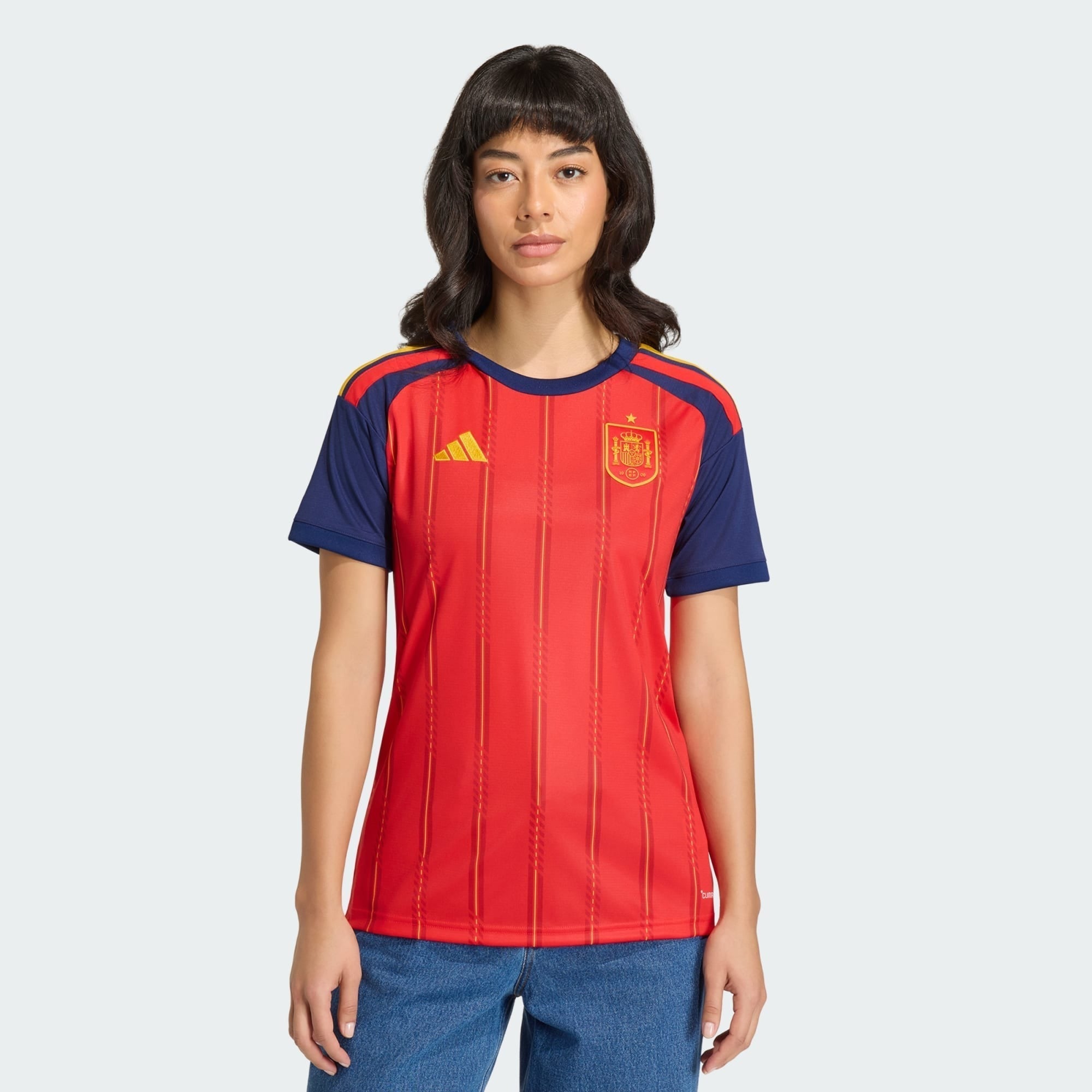 Camisa_I_da_Selecao_Espanhola_26_0f869baf-da37-4858-b298-c3d5e2ce6074 Camisa Feminina Espanha 2026/27 I - Image 1