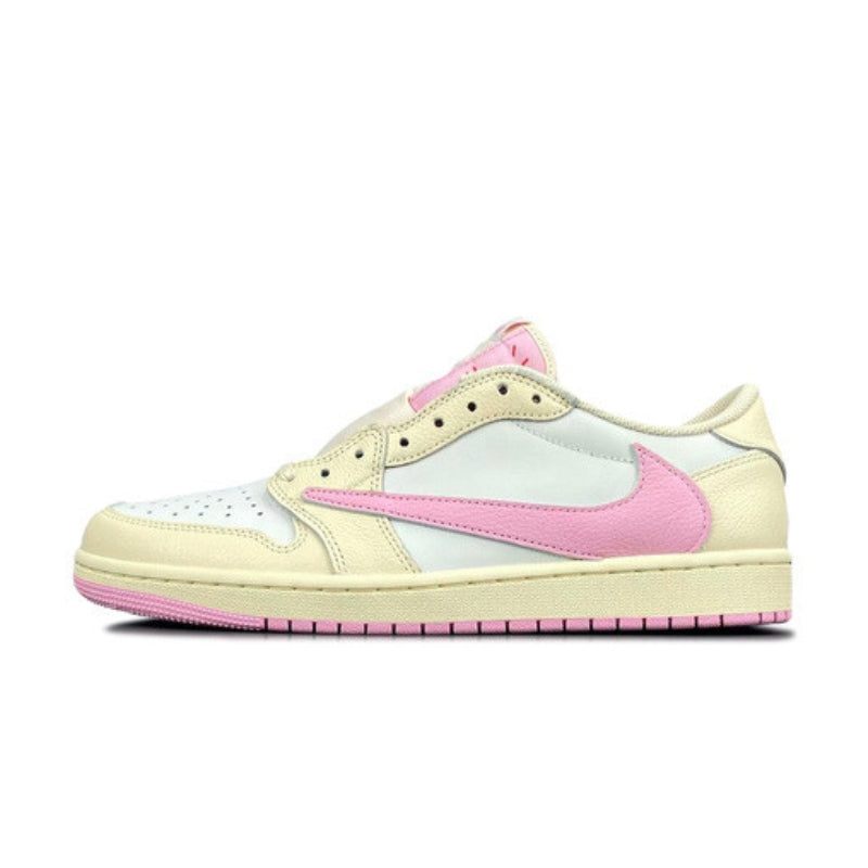 Design_sem_nome_11zon_b3e23555-e19f-4489-827a-8d8b33225db6 Travis Scott x Air Jordan 1 Low Sail Tropical Pink Shy Muslin - Image 1