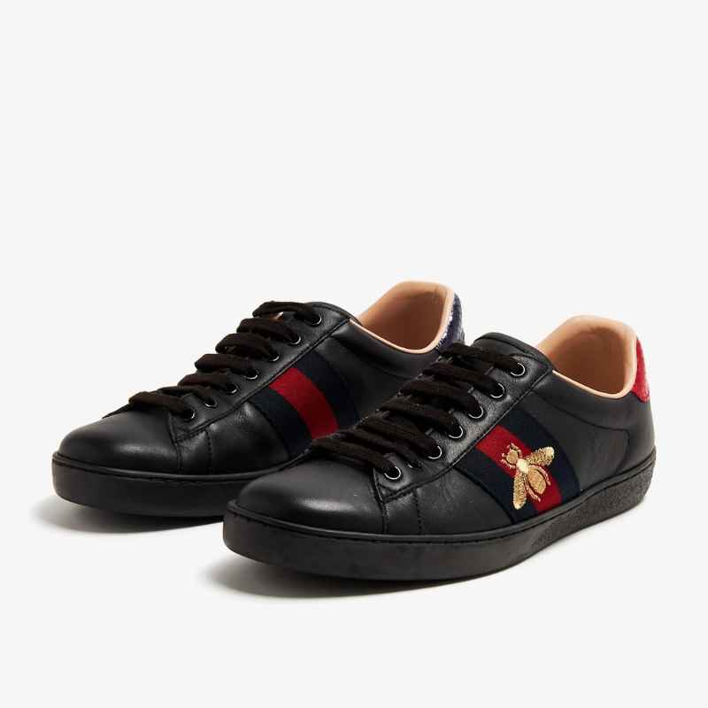 Design_sem_nome_1__11zon_5fdf9c74-ab30-48a9-bb4f-afed88d536fe Gucci Ace Bee Black - Image 1