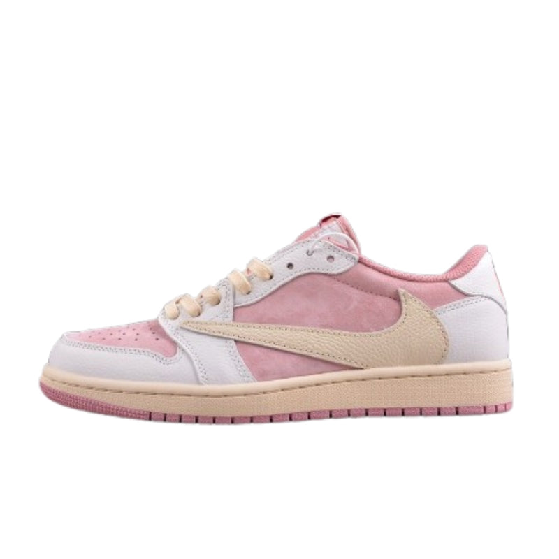 Design_sem_nome_1__11zon_9e7b9fc7-98e9-4880-8af2-e505f6844cf9 Travis Scott x Air Jordan 1 Low OG Shy Pink - Image 1