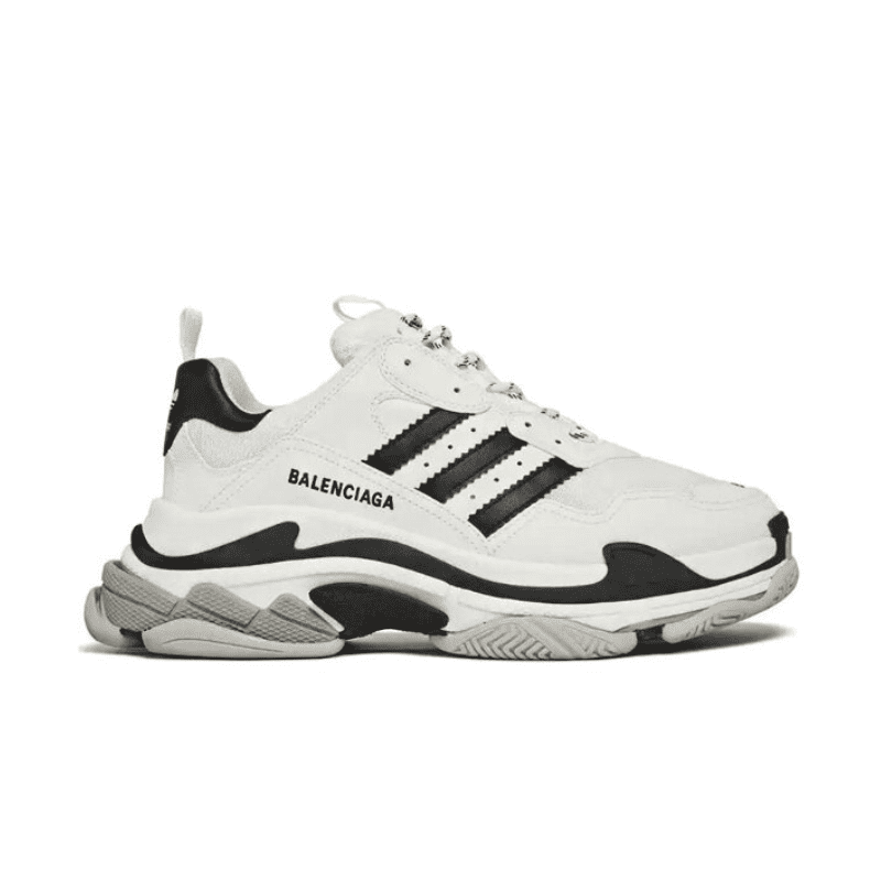 Design_sem_nome_251d9f0c-690e-432c-bfbd-86c8b52ec904 Adidas x Balenciaga Triple S White Black - Image 1