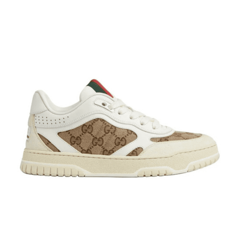 Designsemnome_1_802ebdb5-06d8-407c-b12b-fdb016c6cdf8 Gucci Re-Web Sneaker White Beige - Image 1