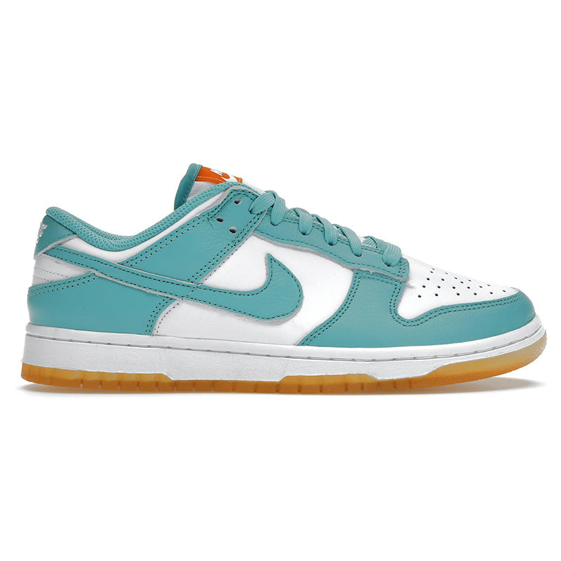 Nike-Dunk-Low-White-Turquoise-W Nike Dunk Low Teal Zeal - Image 1